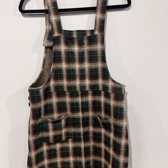 Vintage-Inspired SO Plaid Jumper Dress – Medium - Picture 3 of 5